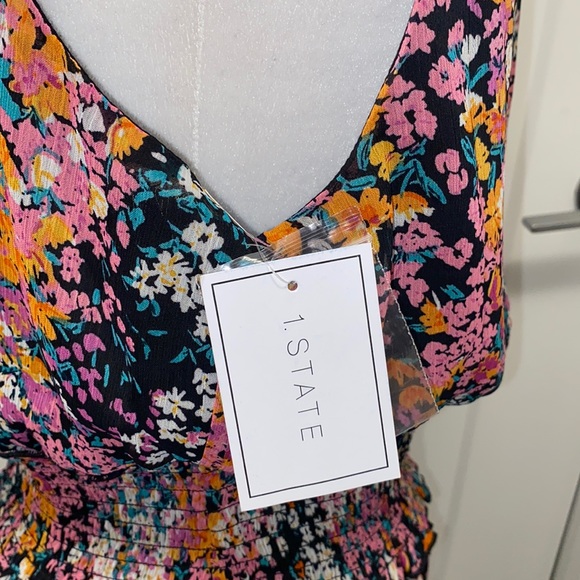 👗 1.State Ruffled Floral Dress - Picture 5 of 6